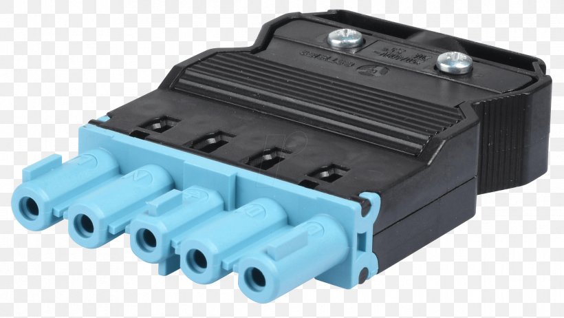 Electrical Connector Blue Color Dragavlastning Electronic Component, PNG, 2436x1373px, Electrical Connector, Auto Part, Blue, Buchse, Bus Download Free