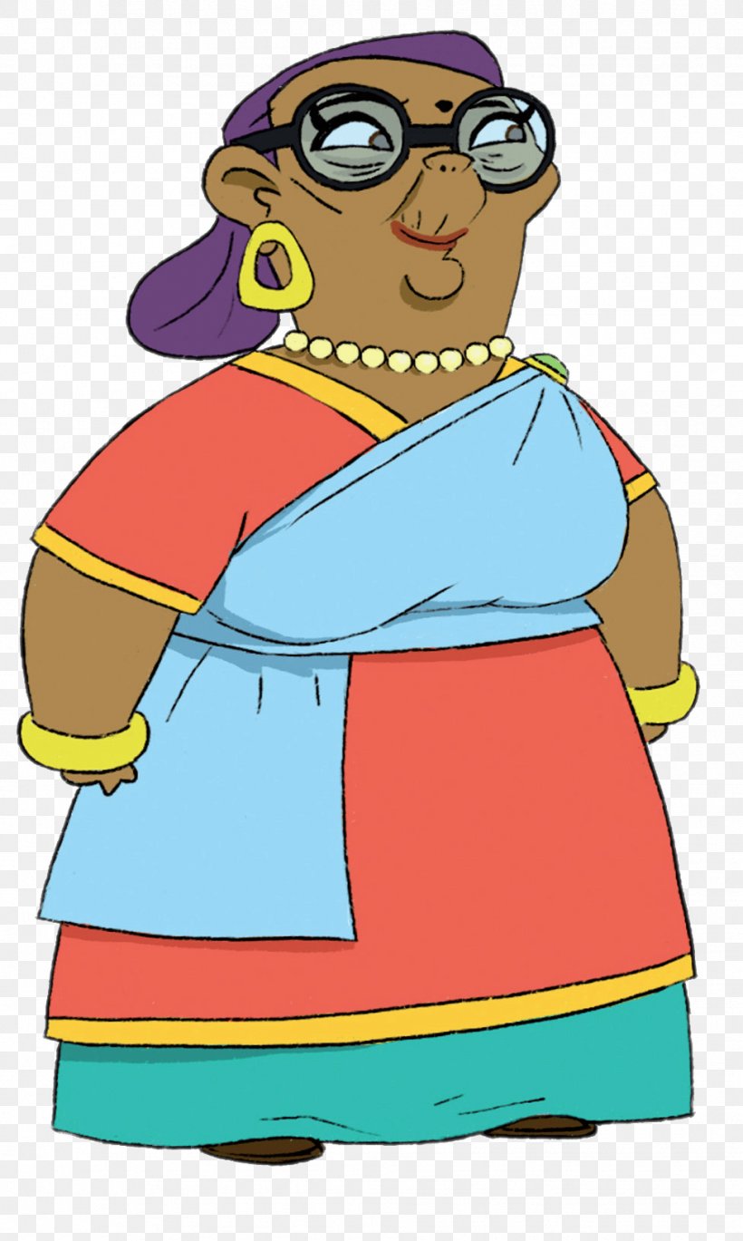 Mrs. Apu Clip Art Image Illustration, PNG, 976x1630px, Animated Series, Animation, Art, Bollywood, Cartoon Download Free