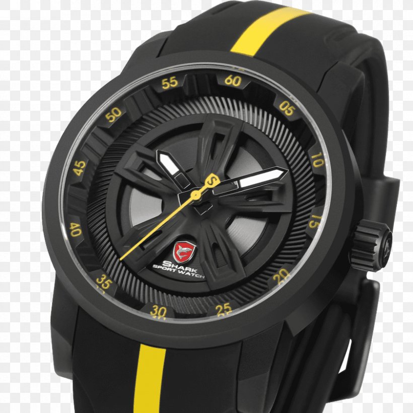 SHARK Sport Watch Quartz Clock, PNG, 840x840px, Watch, Brand, Clock, Fashion, Hardware Download Free