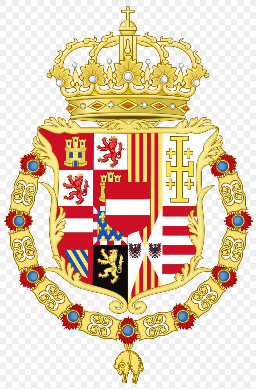 Coat Of Arms Of Spain Coat Of Arms Of Spain Heraldry Escutcheon, PNG, 2000x3035px, Spain, Badge, Charles Ii Of Spain, Coat Of Arms, Coat Of Arms Of Spain Download Free