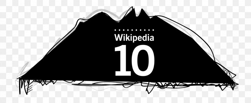 Hungarian Wikipedia Wikimedia Foundation Encyclopedia Wikimedia Commons, PNG, 2364x978px, Wikipedia, Black, Black And White, Black M, Brand Download Free