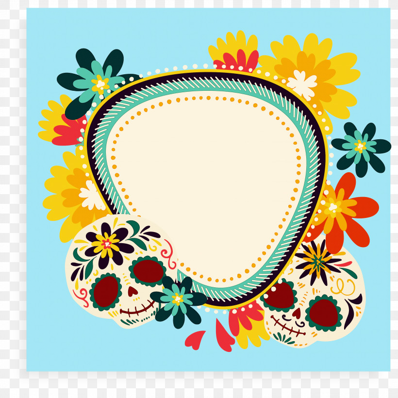 Mexican Elements, PNG, 2997x3000px, Mexican Elements, Drawing, Film Frame, Logo, Picture Frame Download Free