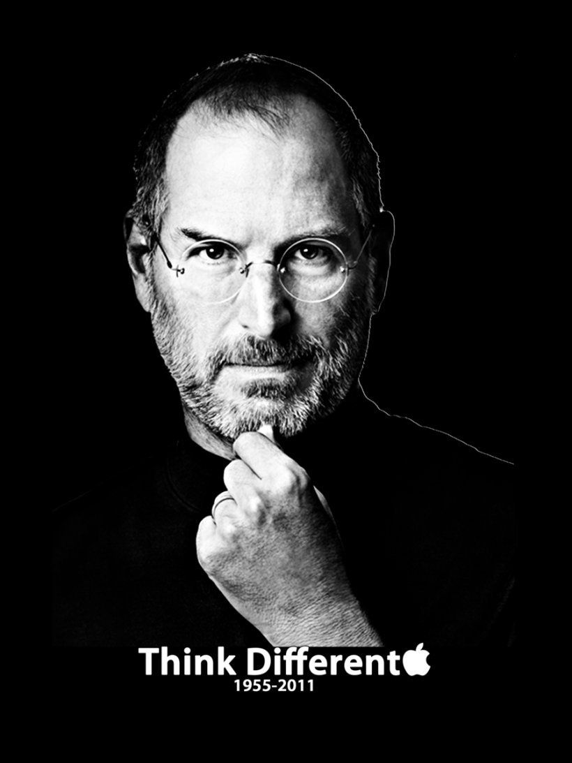 Steve Jobs IPod Shuffle Apple Think Different Poster, PNG, 900x1200px, Steve Jobs, Apple, Apple Tv, Aspect Ratio, Beard Download Free
