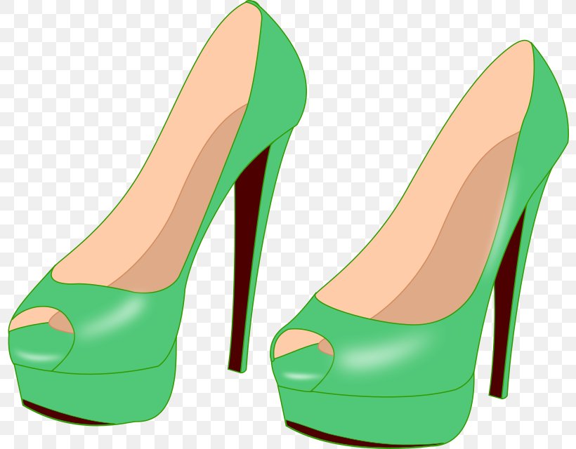 High-heeled Footwear Shoe Stiletto Heel Clip Art, PNG, 800x640px, Highheeled Footwear, Basic Pump, Boot, Clothing, Court Shoe Download Free