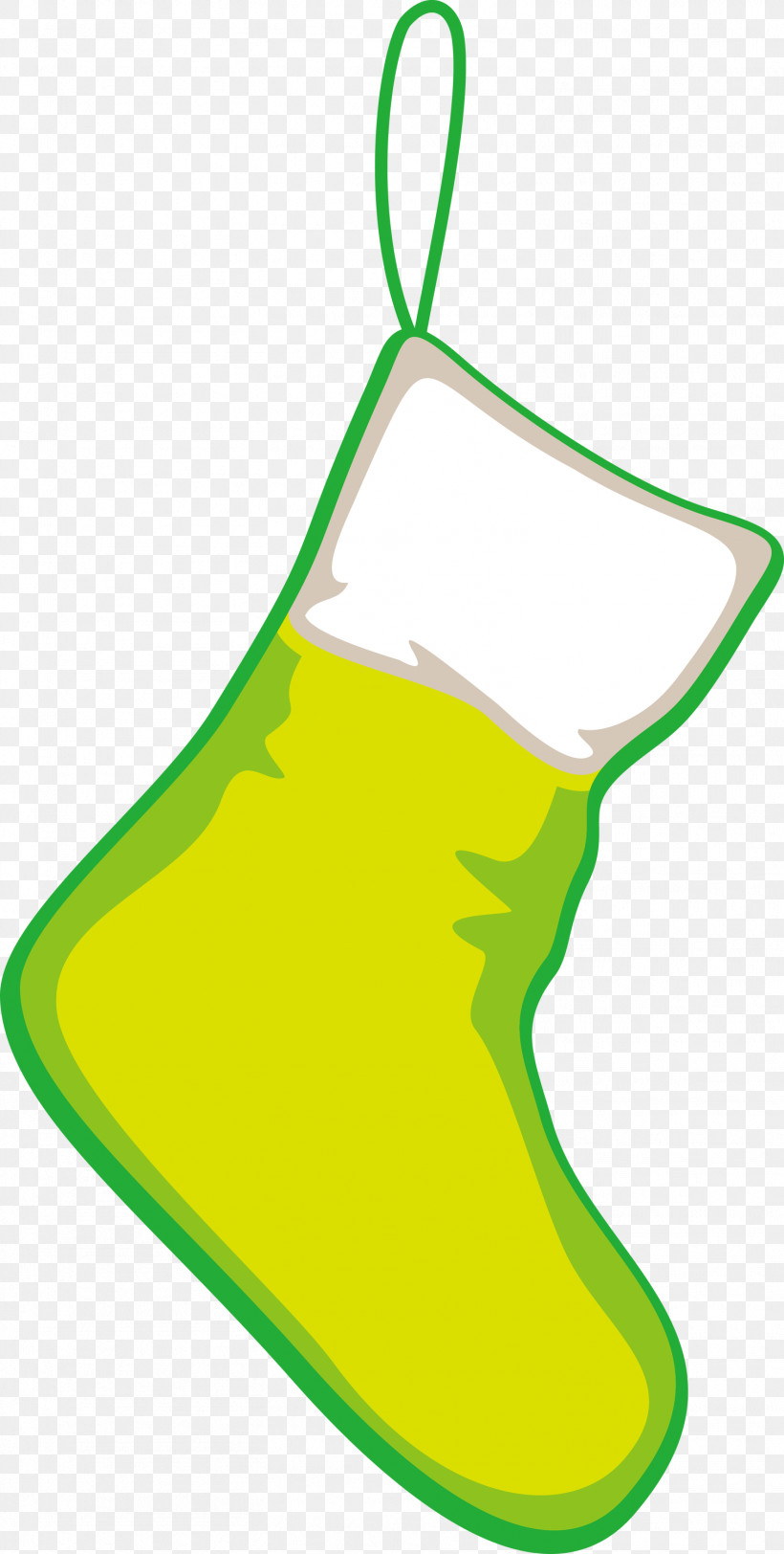 Christmas Stocking, PNG, 1514x3000px, Christmas Stocking, Green, Yellow Download Free