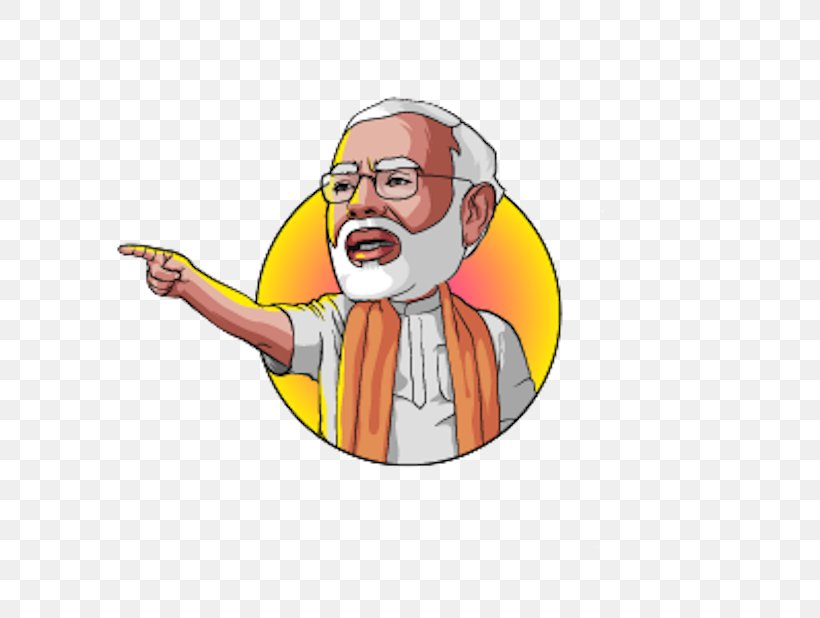 Narendra Modi Prime Minister Of India, PNG, 618x618px, Narendra Modi, Art, Caricature, Cartoon, Facial Hair Download Free