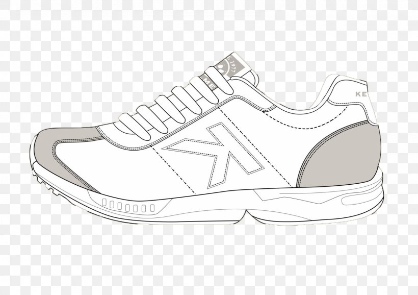 Sneakers Sports Shoes Walking Pattern, PNG, 1600x1129px, Sneakers, Area, Athletic Shoe, Black, Black And White Download Free