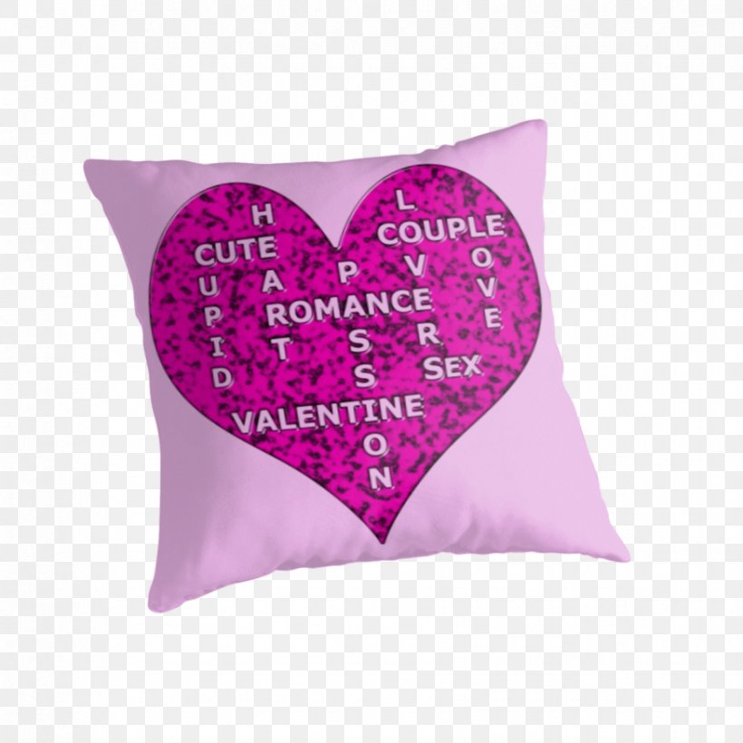Throw Pillows Cushion T-shirt Marmorherz, PNG, 875x875px, Throw Pillows, Cushion, Heart, Magenta, Petal Download Free