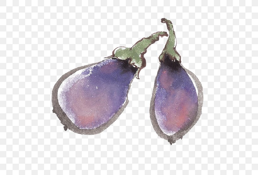 Eggplant Vegetable, PNG, 600x556px, Eggplant, Amethyst, Chinese Cabbage, Drawing, Earrings Download Free