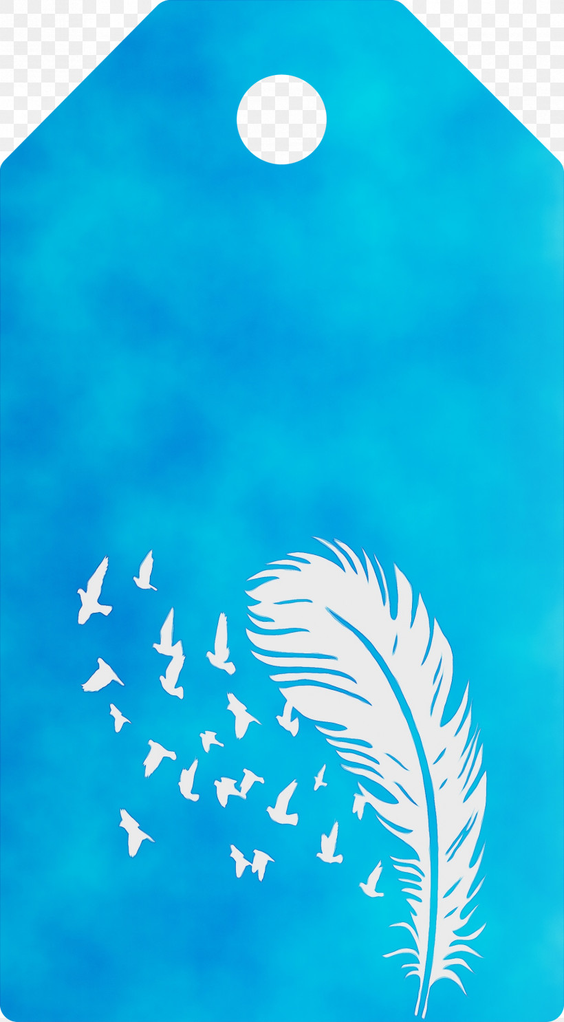 Leaf Daytime Computer Turquoise Font, PNG, 1655x3000px, Feather Birds Tag, Biology, Computer, Daytime, Leaf Download Free