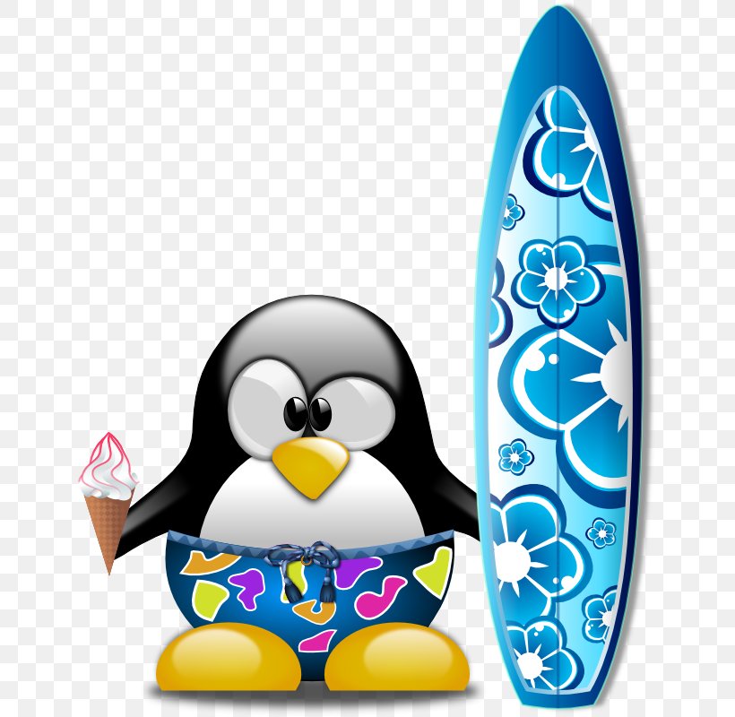 Penguin Surfing Surfboard Clip Art, PNG, 645x800px, Penguin, Beak, Big Wave Surfing, Bird, Flightless Bird Download Free