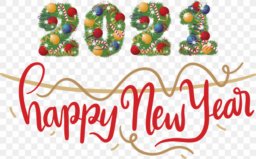 2021 New Year Happy New Year, PNG, 2999x1868px, 2021 New Year, Banner, Christmas Day, Christmas Ornament, Christmas Ornament M Download Free