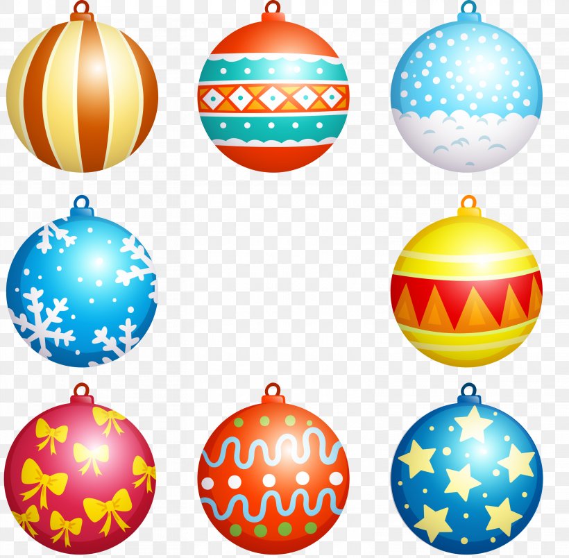 Christmas Ornament, PNG, 3128x3068px, Christmas Ornament, Balloon, Bombka, Christmas, Christmas Decoration Download Free