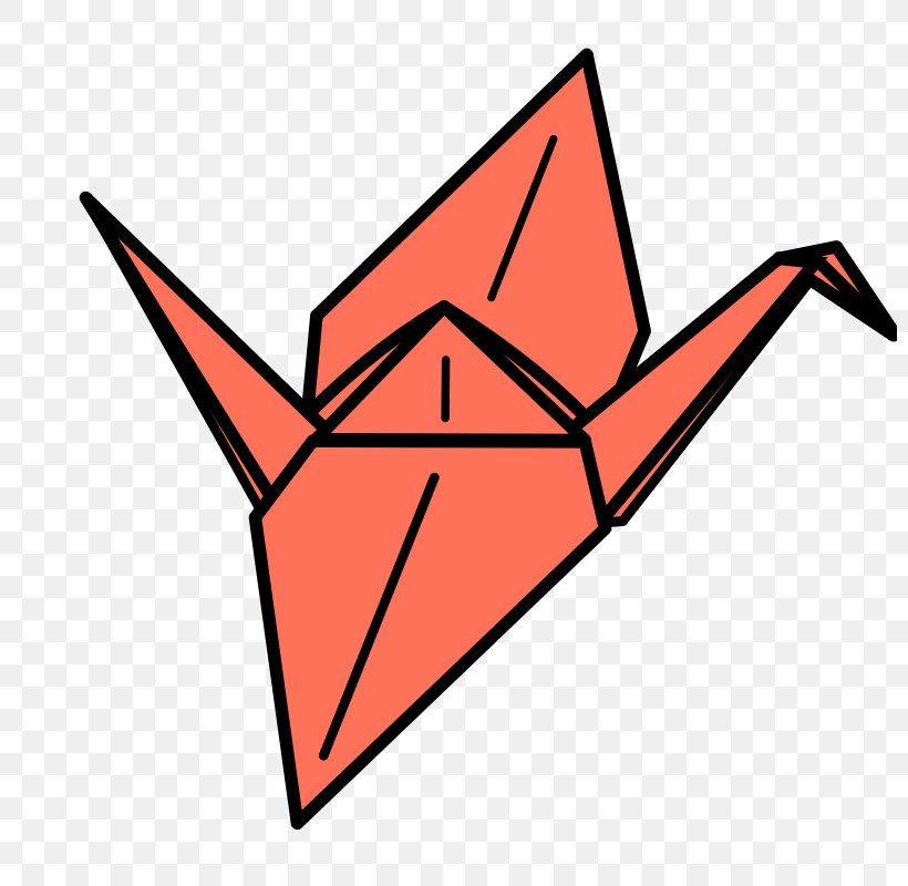 Crane Orizuru Origami Clip Art, PNG, 800x800px, Crane, Area, Art, Art Paper, Leaf Download Free