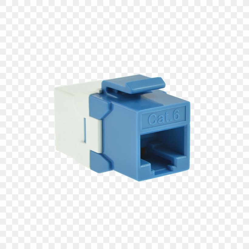 Electrical Connector Keystone Module Keystone Wall Plate Category 6 Cable Category 5 Cable, PNG, 3000x3000px, Electrical Connector, Category 5 Cable, Category 6 Cable, Computer Hardware, Electronic Component Download Free