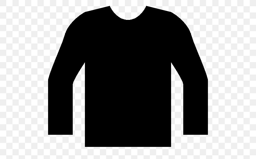 Long-sleeved T-shirt Hoodie Clothing, PNG, 512x512px, Tshirt, Black, Black And White, Brand, Clothing Download Free
