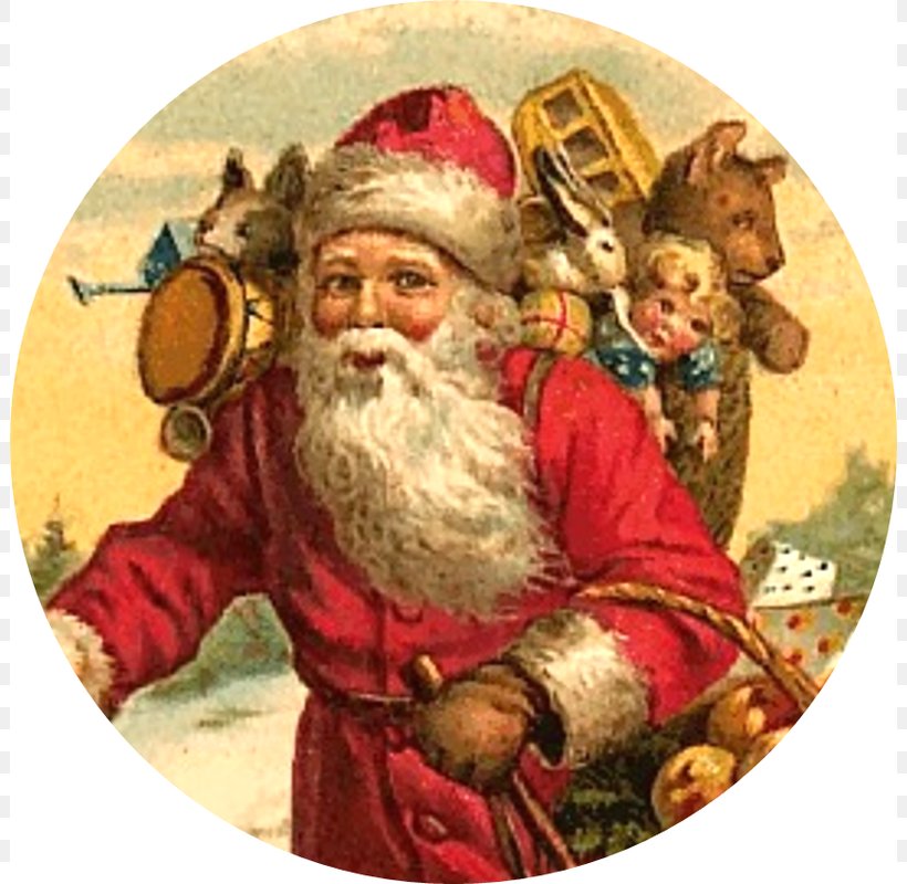 Santa Claus Victorian Era Father Christmas Clip Art, PNG, 802x800px, Santa Claus, Christmas, Christmas Card, Christmas Decoration, Christmas Ornament Download Free