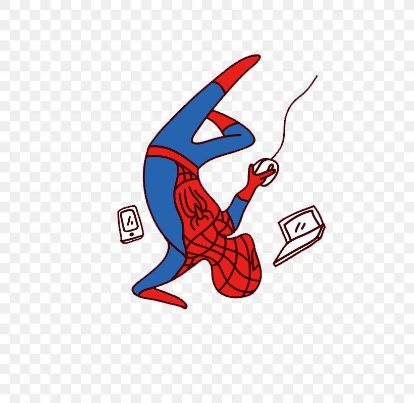 Spider-Man Cartoon Illustration, PNG, 564x797px, Spiderman, American Comic Book, Area, Art, Blue Download Free