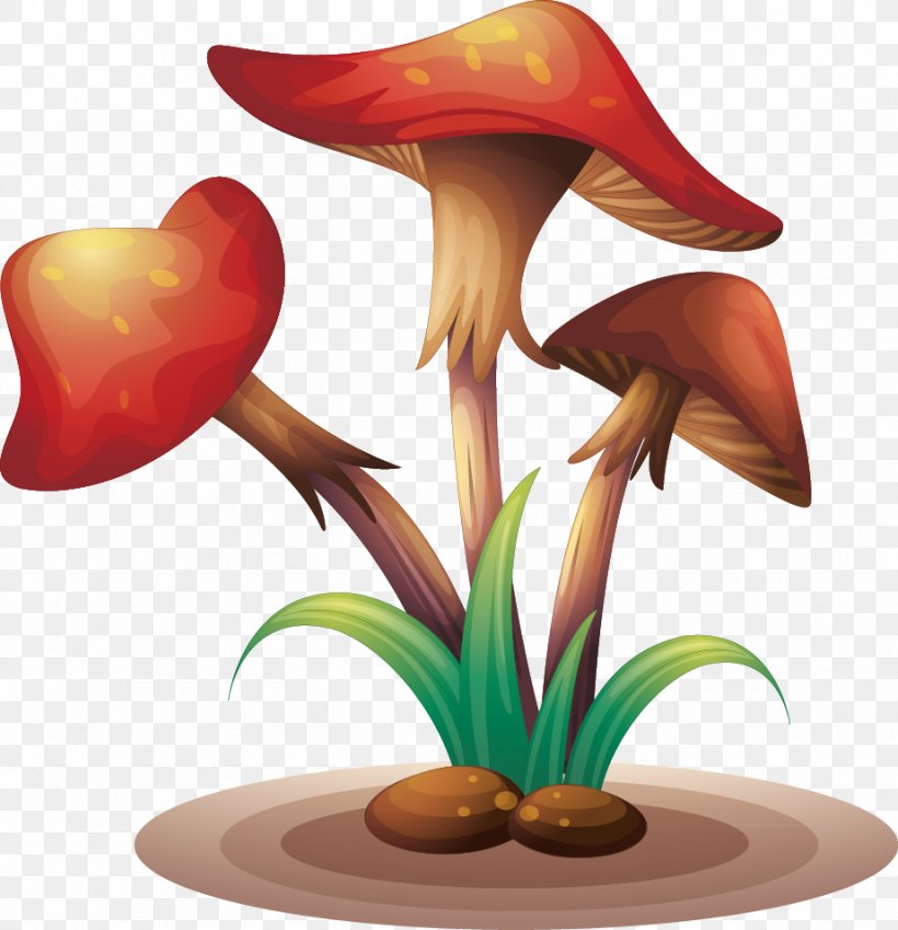Fungus Mushroom Clip Art, PNG, 923x956px, Fungus, Art, Drawing, Edible Mushroom, Floral Design Download Free