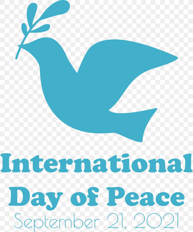 Logo Beak Line Cera Interactive Teal, PNG, 2490x3000px, International Day Of Peace, Beak, Line, Logo, Paint Download Free