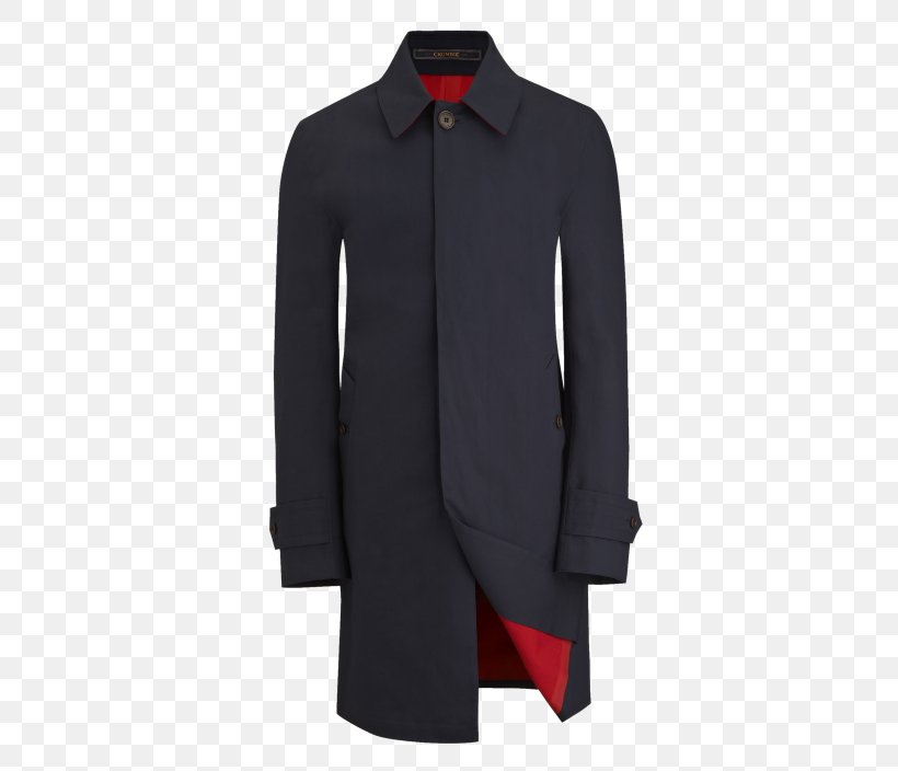 Raincoat Trench Coat J&J Crombie Ltd Jacket, PNG, 509x704px, Coat, Black, Burberry, Clothing, Collar Download Free