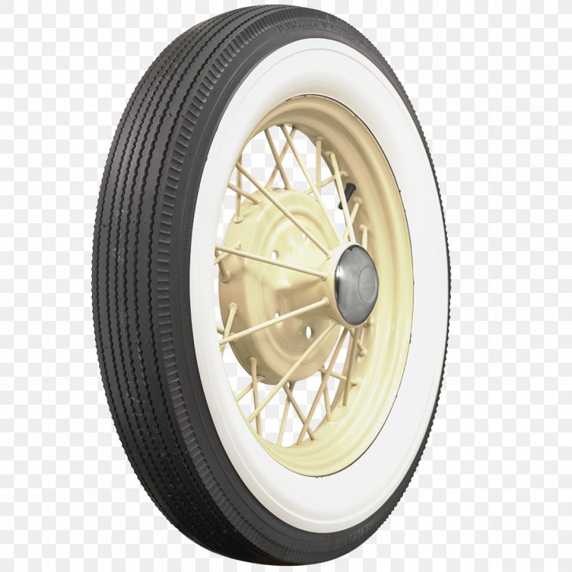 Whitewall Tire Ford Model A Car Ford Model T, PNG, 1000x1000px, Tire, Alloy Wheel, Auto Part, Automotive Tire, Automotive Wheel System Download Free