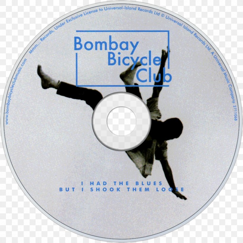 I Had The Blues But I Shook Them Loose Bombay Bicycle Club Compact Disc Album DVD, PNG, 1000x1000px, Watercolor, Cartoon, Flower, Frame, Heart Download Free