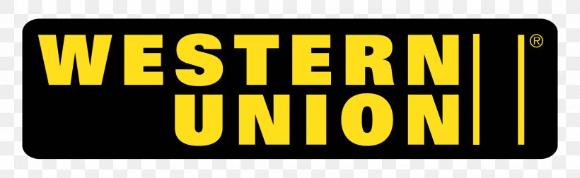 Logo Western Union Brand Leadership Development Font, PNG, 1950x600px, Logo, Area, Brand, Com, Flag Download Free