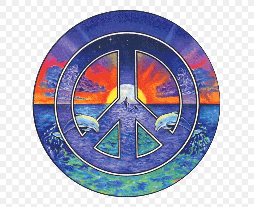 Peace Symbols Sign Sticker, PNG, 670x670px, Peace Symbols, Art, Cetacea, Decal, Dolphin Download Free
