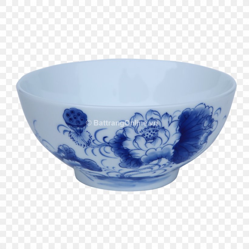 Bowl Ceramic Bát Tràng Porcelain Plate, PNG, 1000x1000px, Bowl, Blue, Blue And White Porcelain, Blue And White Pottery, Ceramic Download Free
