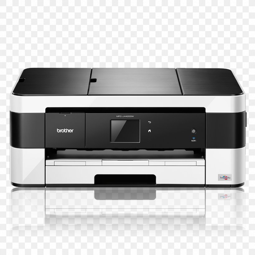 Brother Industries Multi-function Printer Inkjet Printing, PNG, 960x960px, Brother Industries, Duplex Printing, Electronic Device, Electronics, Fax Download Free