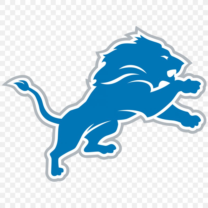 Detroit Lions American Football Logo 2017 NFL Season, PNG, 1000x1000px, 2017 Nfl Season, Detroit Lions, American Football, American Football Helmets, Automotive Decal Download Free