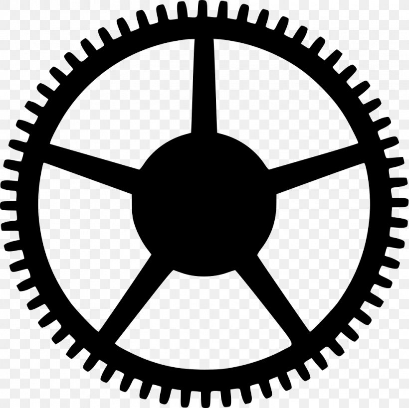 Gear Stock Photography Clockwork Mechanism, PNG, 981x980px, Gear, Black And White, Brand, Clock, Clockwork Download Free