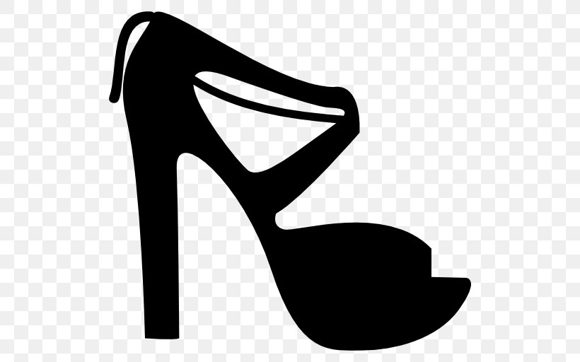 High-heeled Shoe Absatz Fashion, PNG, 512x512px, Highheeled Shoe, Absatz, Black, Black And White, Boot Download Free