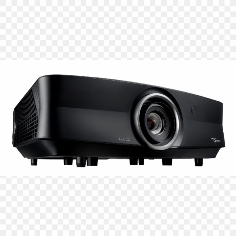 Optoma Corporation 4K Resolution Projector Ultra-high-definition Television Laser, PNG, 1100x1100px, 4k Resolution, Optoma Corporation, Audio Receiver, Digital Light Processing, Display Resolution Download Free