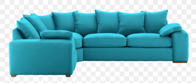 Sofa Bed Loveseat Couch Comfort, PNG, 1260x536px, Sofa Bed, Azure, Bed, Blue, Chair Download Free