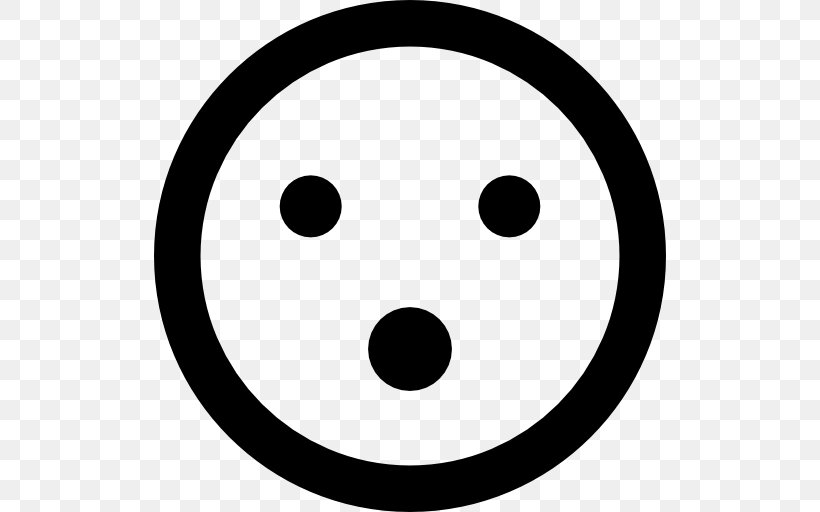 Emoticon Smiley Wink Surprise, PNG, 512x512px, Emoticon, Area, Avatar, Black And White, Emoji Download Free