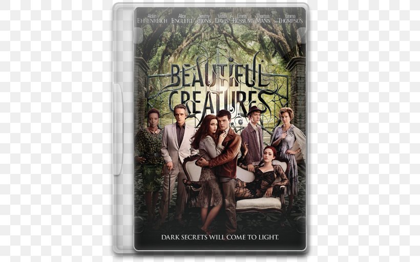 Poster, PNG, 512x512px, 4k Resolution, Beautiful Creatures, Beautiful Creatures Series, Beautiful Darkness, Digital Copy Download Free