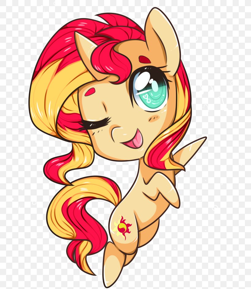 Sunset Shimmer Pony Fluttershy Horse, PNG, 767x946px, Watercolor, Cartoon, Flower, Frame, Heart Download Free