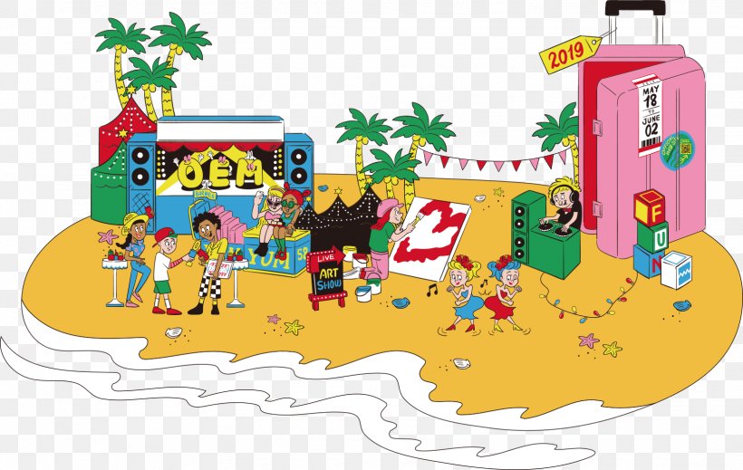 Naha Zamami, Okinawa ASOBEACH!!! Tourism Festival, PNG, 1629x1032px, Naha, Art, Cartoon, Festival, Japan Download Free