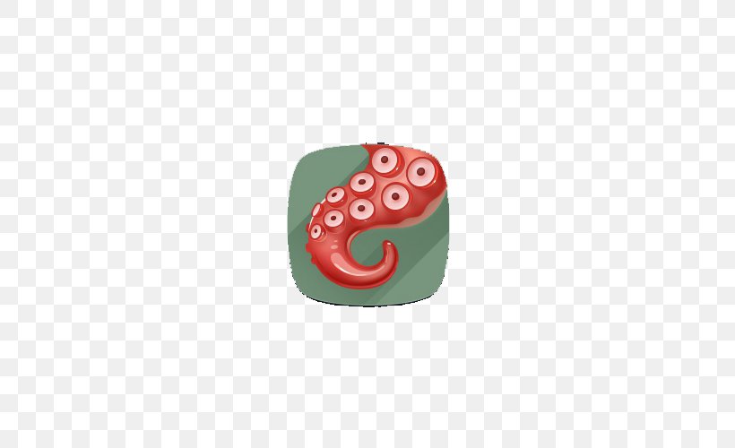 Octopus Flat Design Icon, PNG, 500x500px, Octopus, Animal, Cartoon, Claw, Designer Download Free