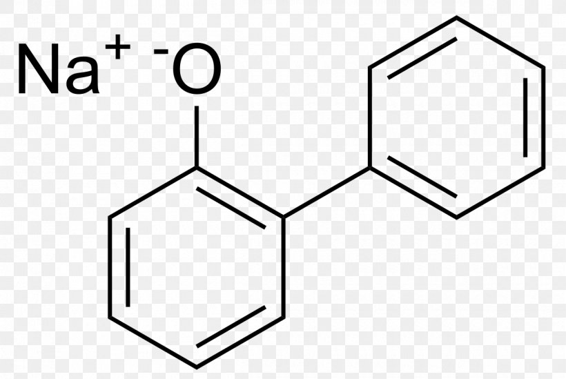 Sodium Orthophenyl Phenol 2-Phenylphenol Chemical Compound Chemical Substance, PNG, 1200x804px, 4aminobenzoic Acid, Sodium Orthophenyl Phenol, Area, Arene Substitution Pattern, Black Download Free