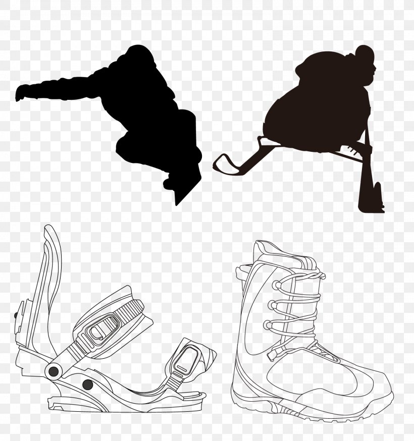 Winter Sport Snowboarding Extreme Sport, PNG, 1599x1705px, Winter Sport, Black, Black And White, Drawing, Extreme Sport Download Free
