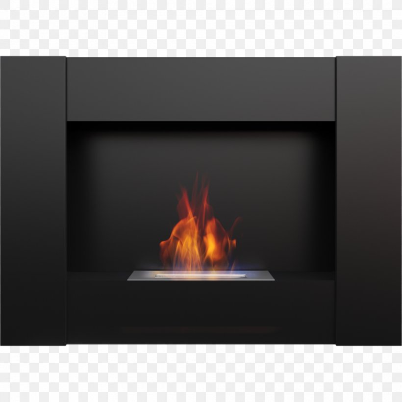 Biokominek Fireplace Flame Black Heat, PNG, 960x960px, Watercolor, Cartoon, Flower, Frame, Heart Download Free