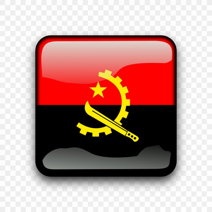 Flag Of Angola People's Republic Of Angola National Flag, PNG, 2400x2400px, Angola, Angolan Kwanza, Flag, Flag Of American Samoa, Flag Of Andorra Download Free