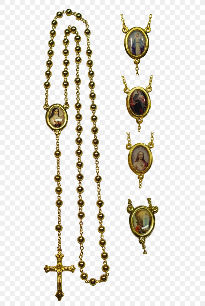 Necklace Jewellery 01504 Locket Rosary, PNG, 591x1221px, Necklace, Body Jewellery, Body Jewelry, Brass, Chain Download Free