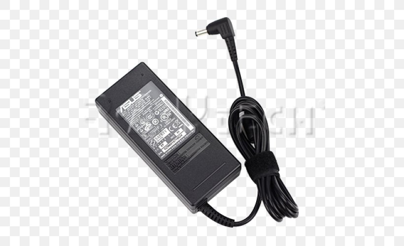 AC Adapter Laptop Power Converters Electric Battery, PNG, 500x500px, Watercolor, Cartoon, Flower, Frame, Heart Download Free