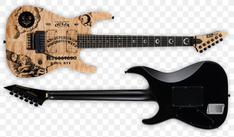 ESP Kirk Hammett ESP Guitars Electric Guitar Ouija, PNG, 1600x944px, Esp Kirk Hammett, Acoustic Electric Guitar, Acoustic Guitar, Bass Guitar, Electric Guitar Download Free