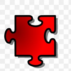 Pieces Of Red - Jigsaw Puzzles Clip Art PNG