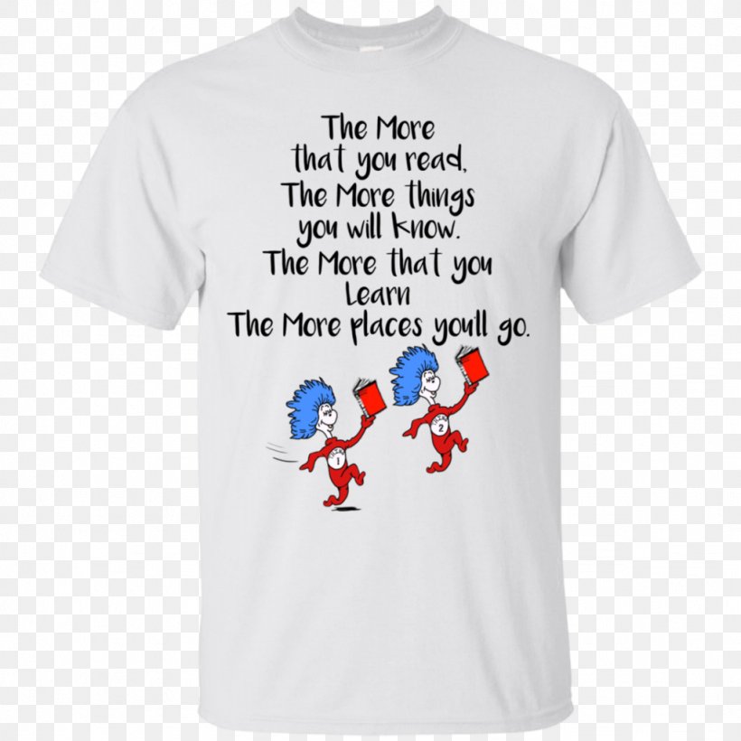T-shirt Sleeve Bluza Read Across America, PNG, 1024x1024px, Watercolor, Cartoon, Flower, Frame, Heart Download Free